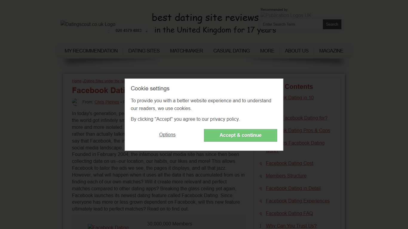 Facebook Dating Review January 2026: A Game Changer? - DatingScout